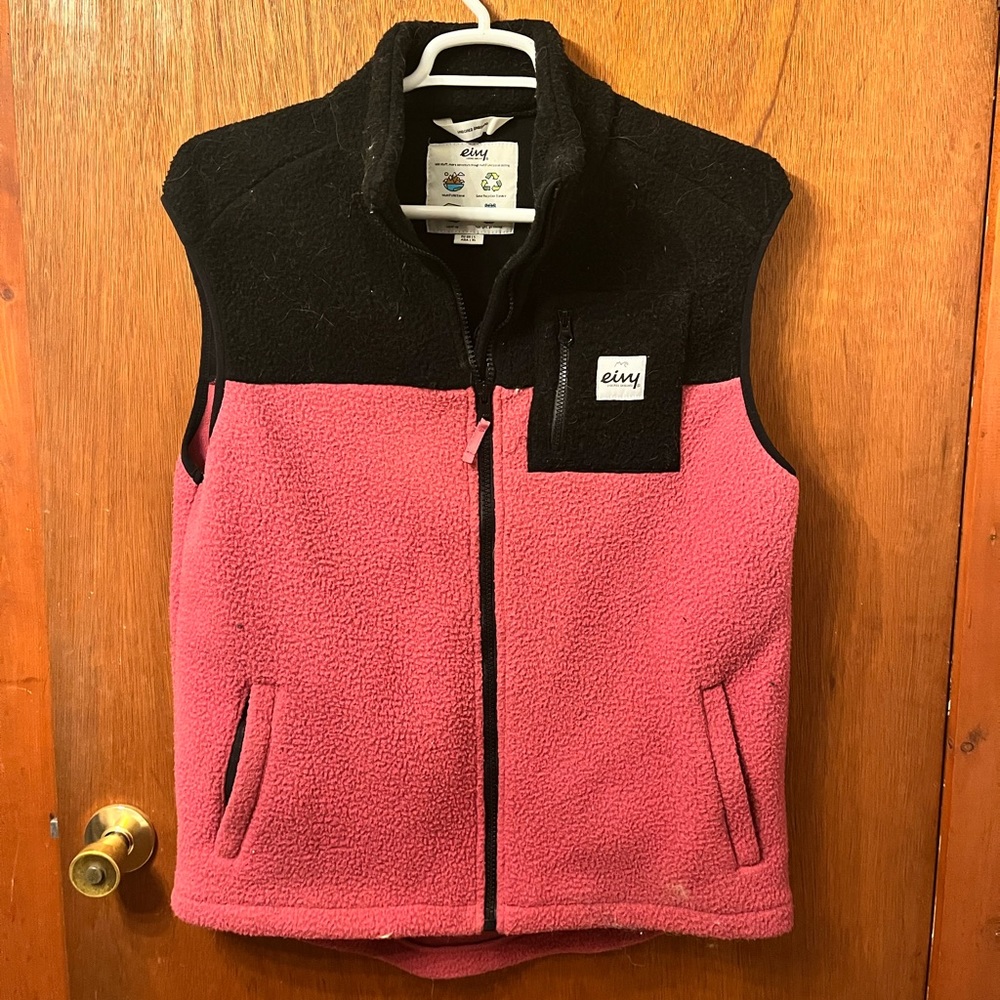 Eivy fleece snowboard vest XL PINK